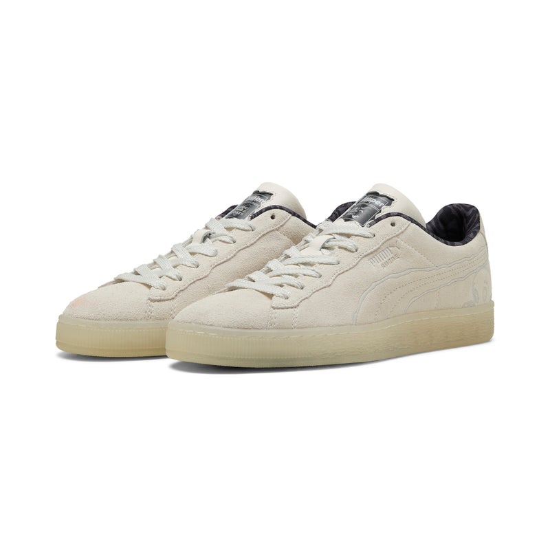 PUMA Suede CASPER Mens White Sneakers - Image 2